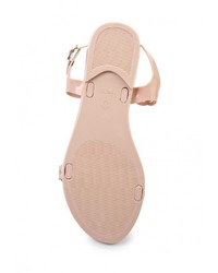 Розовые сандалии на плоской подошве от Baon