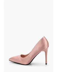 Розовые сатиновые туфли от Vera Blum
