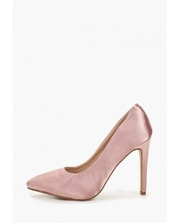 Розовые сатиновые туфли от WS Shoes