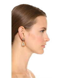 Розовые серьги от Oscar de la Renta