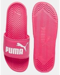 Мужские розовые сланцы от Puma