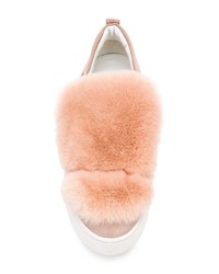 Женские розовые слипоны от Sergio Rossi