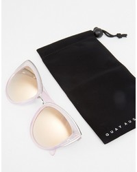 Мужские розовые солнцезащитные очки от Quay