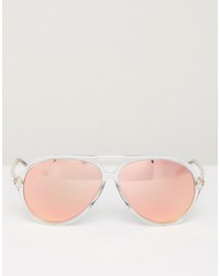 Женские розовые солнцезащитные очки от Markus Lupfer