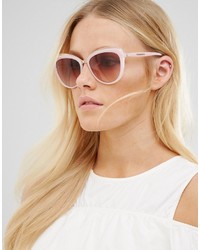Женские розовые солнцезащитные очки от Dolce & Gabbana