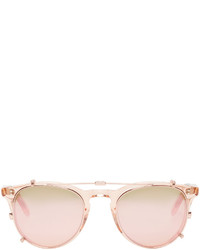 Мужские розовые солнцезащитные очки от Garrett Leight