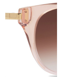 Женские розовые солнцезащитные очки от Thierry Lasry