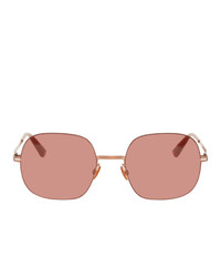 Мужские розовые солнцезащитные очки от Mykita