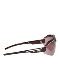 Мужские розовые солнцезащитные очки от Prada