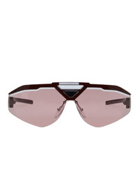 Мужские розовые солнцезащитные очки от Prada
