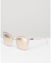 Мужские розовые солнцезащитные очки от Quay