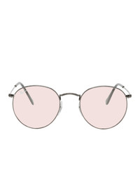 Мужские розовые солнцезащитные очки от Ray-Ban