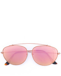 Мужские розовые солнцезащитные очки от RetroSuperFuture