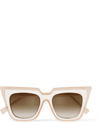 Женские розовые солнцезащитные очки от Self-Portrait