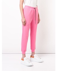 Женские розовые спортивные штаны от JULIEN DAVID