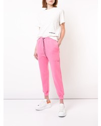 Женские розовые спортивные штаны от JULIEN DAVID