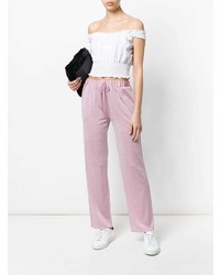 Женские розовые спортивные штаны от Blugirl