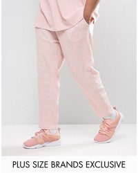 Мужские розовые спортивные штаны от Puma