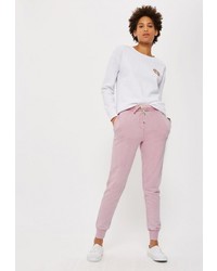 Женские розовые спортивные штаны от Topshop