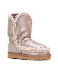 Розовые угги от Mou