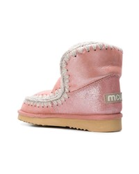 Розовые угги от Mou