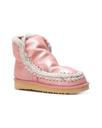 Розовые угги от Mou