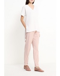 Розовые узкие брюки от Baon