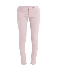 Розовые узкие брюки от Bruebeck