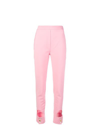 Розовые узкие брюки от Ellery