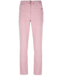 Розовые узкие брюки от Etoile Isabel Marant