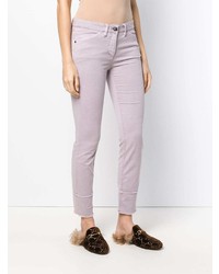 Розовые узкие брюки от Luisa Cerano