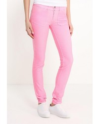 Розовые узкие брюки от Gas