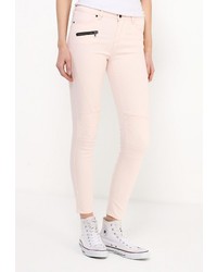 Розовые узкие брюки от Jennyfer