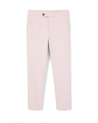 Розовые узкие брюки от Mango