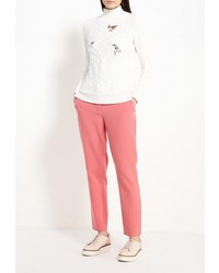 Розовые узкие брюки от Naf Naf