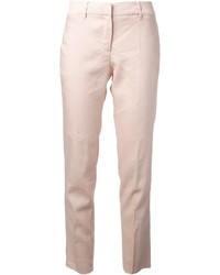 Розовые узкие брюки от Roberto Cavalli