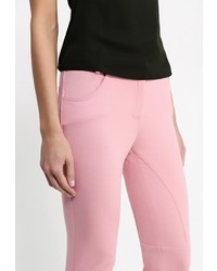 Розовые узкие брюки от Roccobarocco