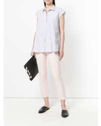 Розовые узкие брюки от Aspesi