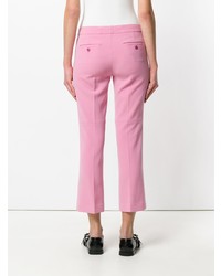 Розовые узкие брюки от Theory