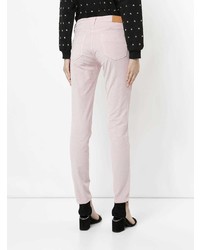 Розовые узкие брюки от Giamba