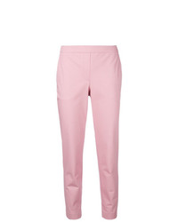 Розовые узкие брюки от Theory