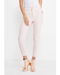 Розовые узкие брюки от Topshop