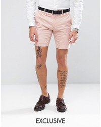 Мужские розовые хлопковые шорты от ONLY & SONS