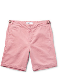 Мужские розовые хлопковые шорты от Orlebar Brown