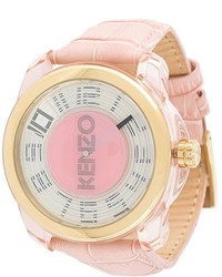 Женские розовые часы от Kenzo