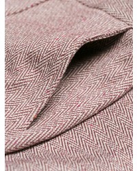 Розовые шерстяные брюки-клеш от See by Chloe