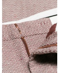 Розовые шерстяные брюки-клеш от See by Chloe