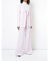 Розовые шерстяные широкие брюки от Proenza Schouler