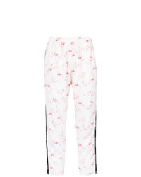 Розовые широкие брюки с принтом от Olympiah