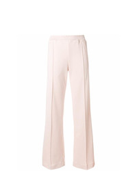 Розовые широкие брюки от Dondup
